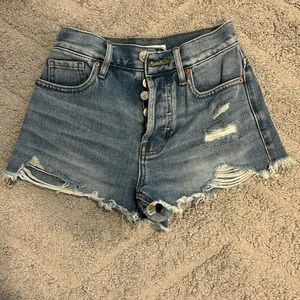 Pacsun Vintage High Rise jean shorts